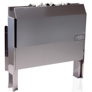 46.U Compact Sauna Stove/Heater - Behind Bench