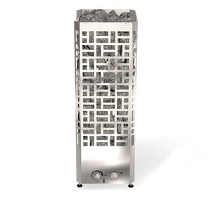 Edge Control Sauna Stove/Heater - Floor Standing With Built In Controls