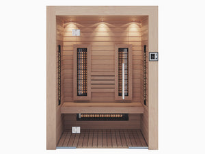 The Alesund Infrared Emitter Sauna Cabin UK For 2 Adults