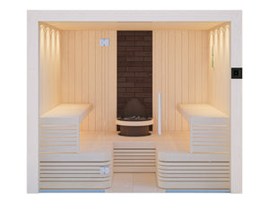 The Helsinki Traditional Sauna Cabin UK For 4-8 Adults